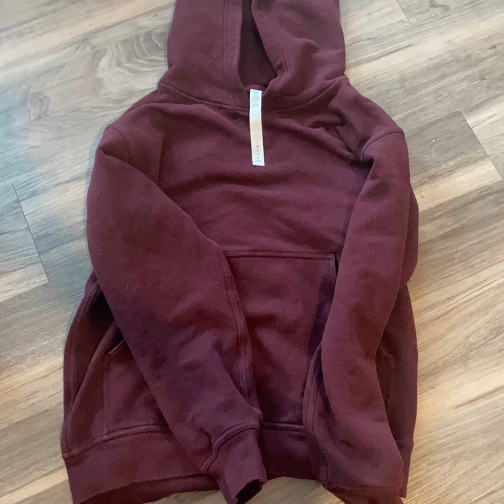Lululemon Burgundy sweatshirt